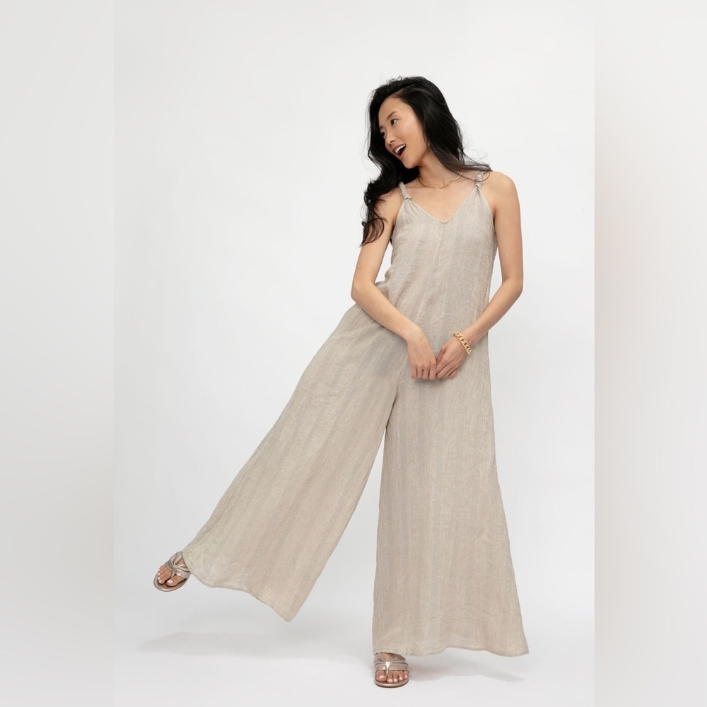 Italian linen jumpsuit